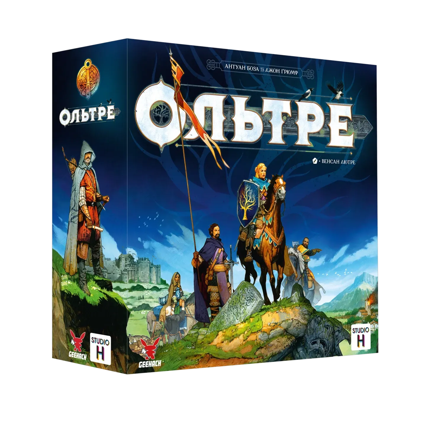 Настільна гра Ольтре (Oltréé) + доповнення Промолітопис Щури, щури, щури для гри