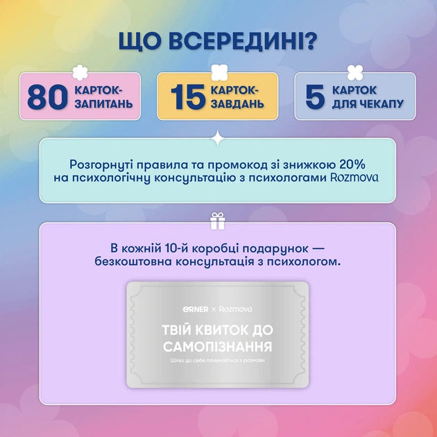 Карти саморефлексії. Розмова з собою