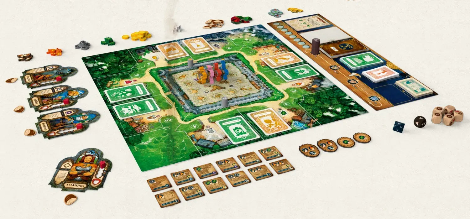 Настільна гра Ольтре (Oltréé) + доповнення Промолітопис Щури, щури, щури для гри