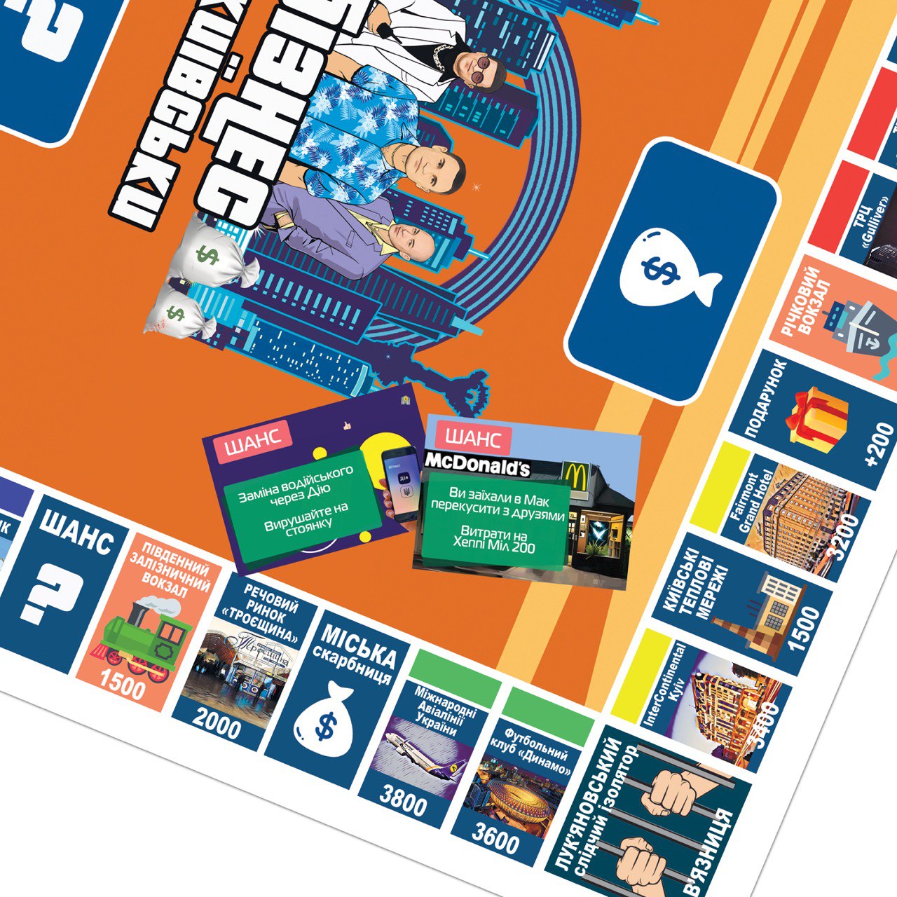 Настільна гра: Бізнес по-київськи GTA