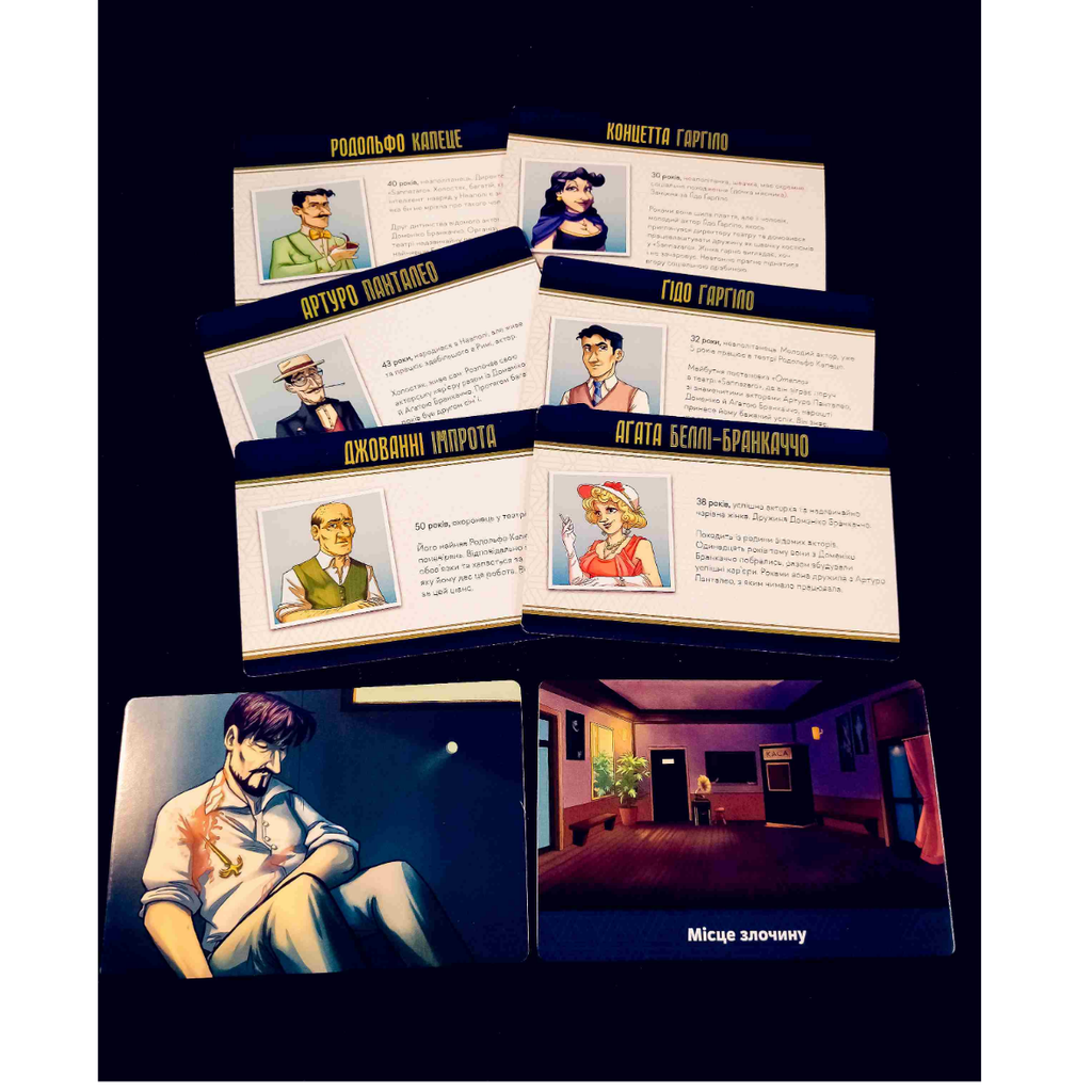 Настільна гра: Італійські розслідування: Завіса падає