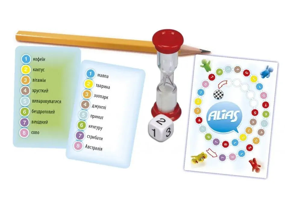Настільна гра Еліас Сімейний. Дорожня версія (Family Alias Travel)