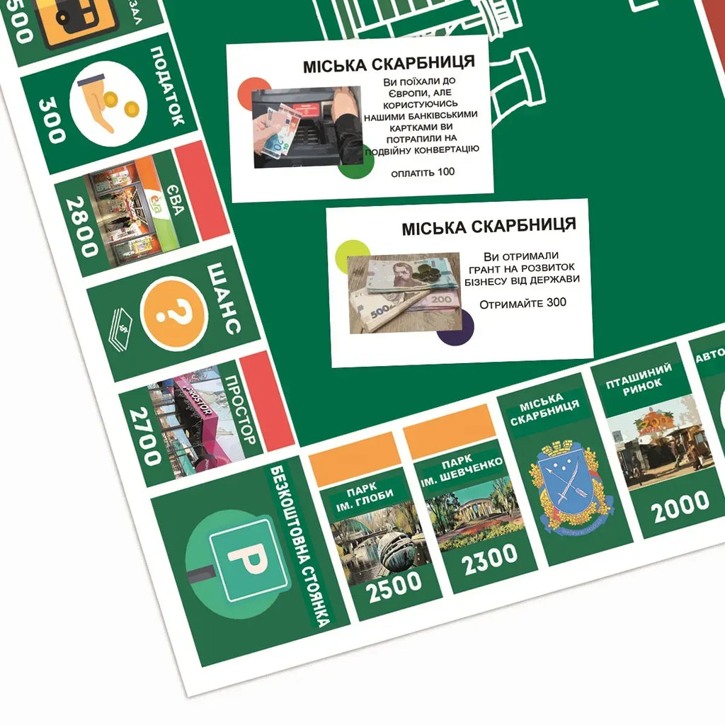 Настільна гра: Бізнес по-Дніпровськи