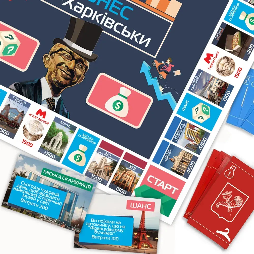 Настільна гра: Бізнес по-Харківськи
