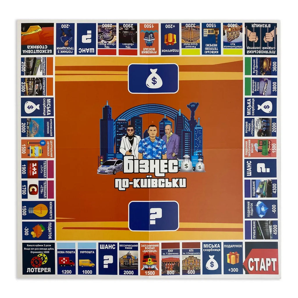 Настільна гра: Бізнес по-київськи GTA