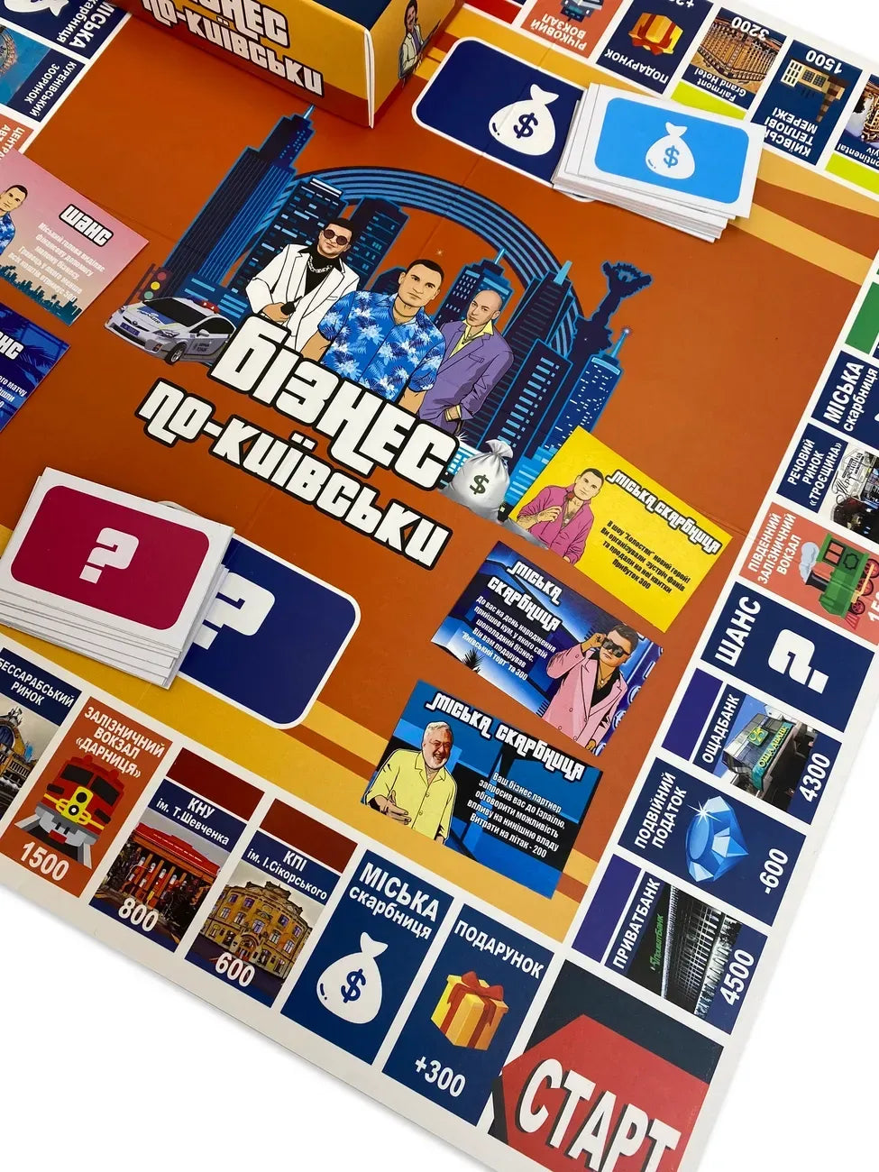 Настільна гра: Бізнес по-київськи GTA
