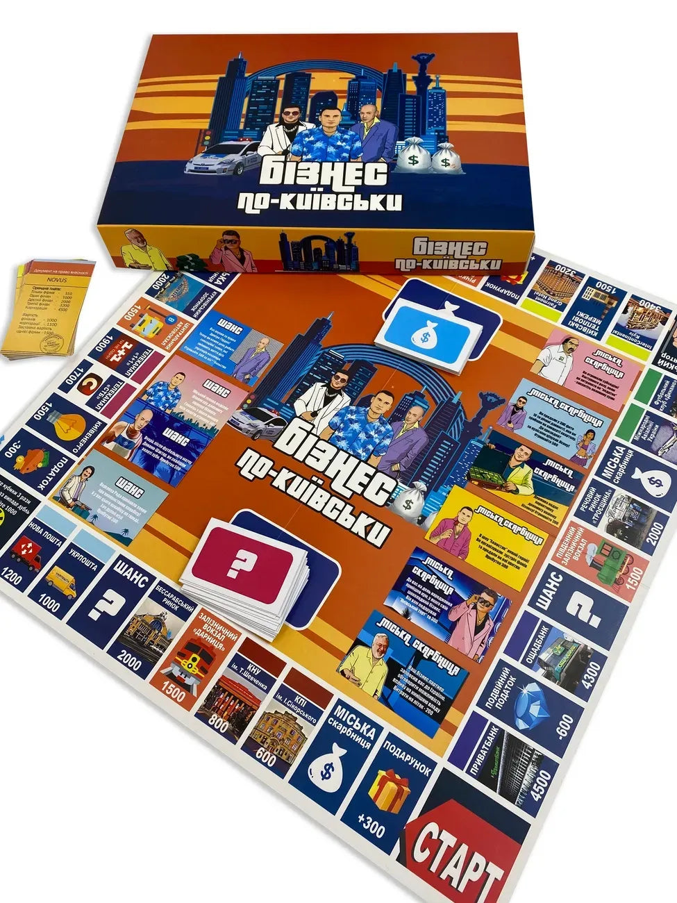Настільна гра: Бізнес по-київськи GTA