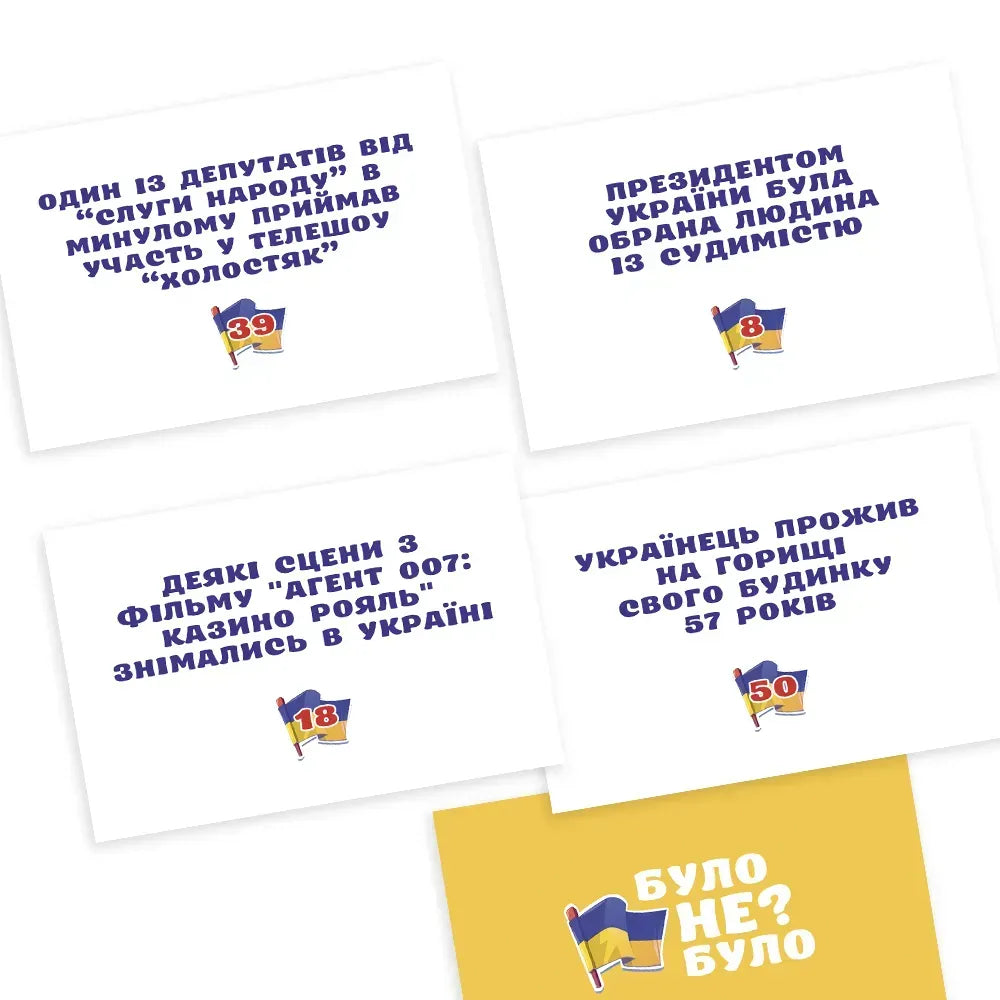 Настільна гра: Було не було? В сучасній Україні