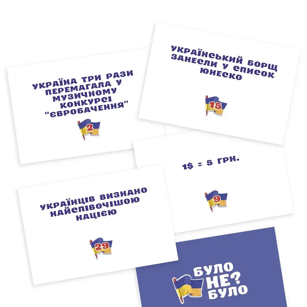 Настільна гра: Було не було? В сучасній Україні