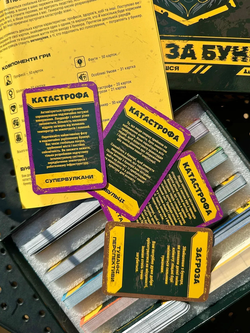 Настільна гра: Битва за Бункер