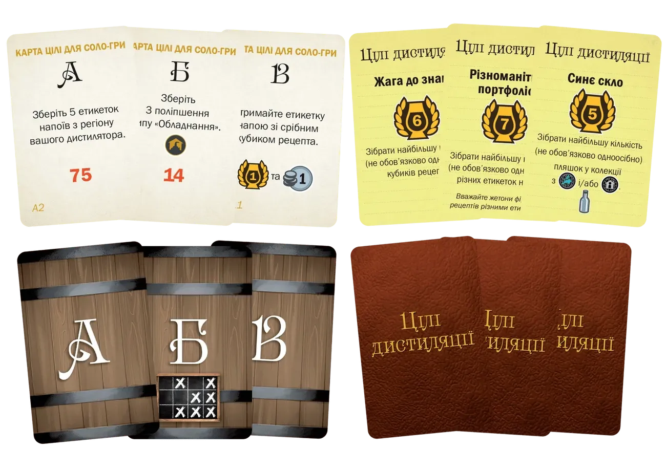 Настільна гра: Distilled. Таємниці напоїв + доповнення (комплект)