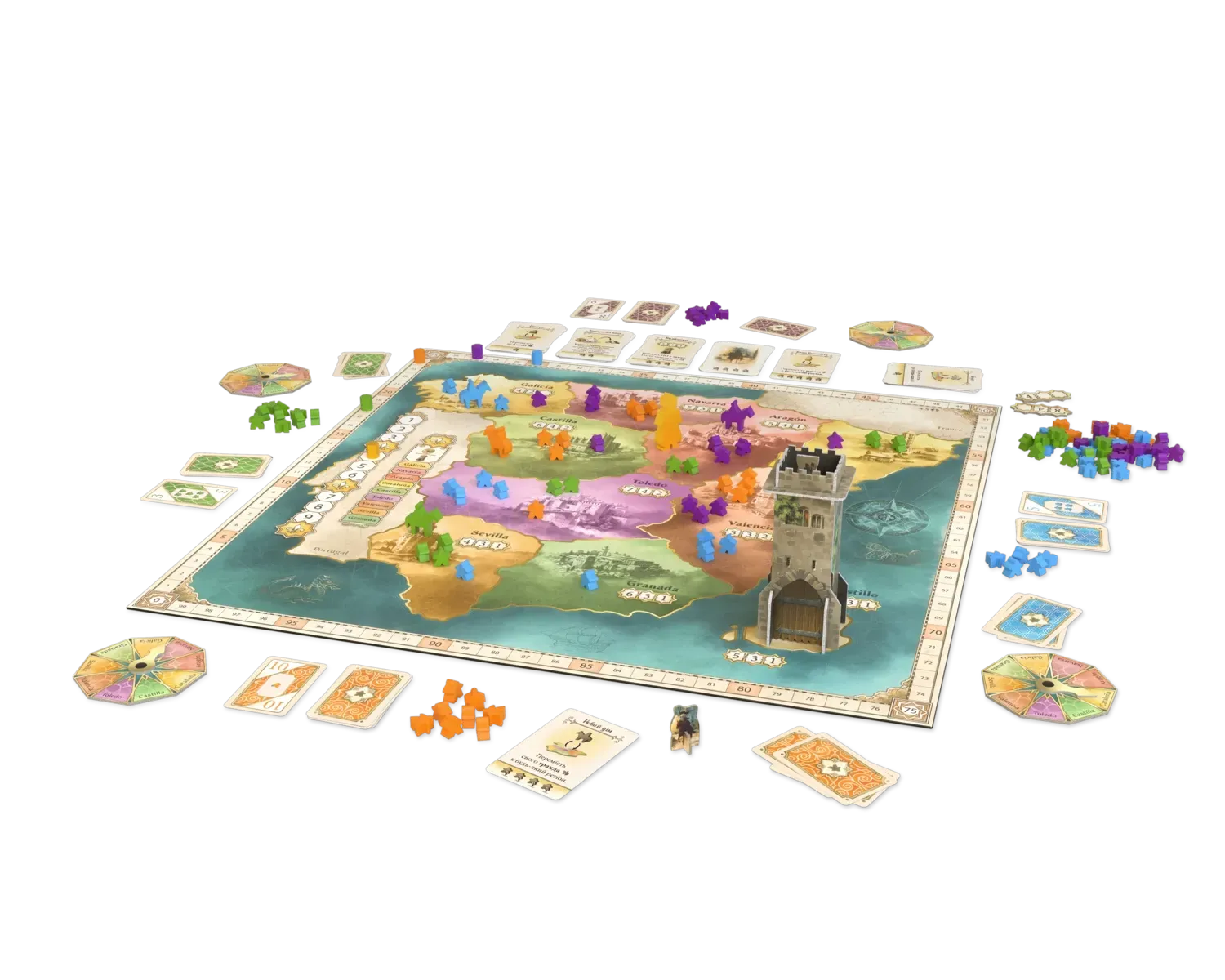 Настільна гра: ЕльГранде 2.0 (ElGrande 2.0)