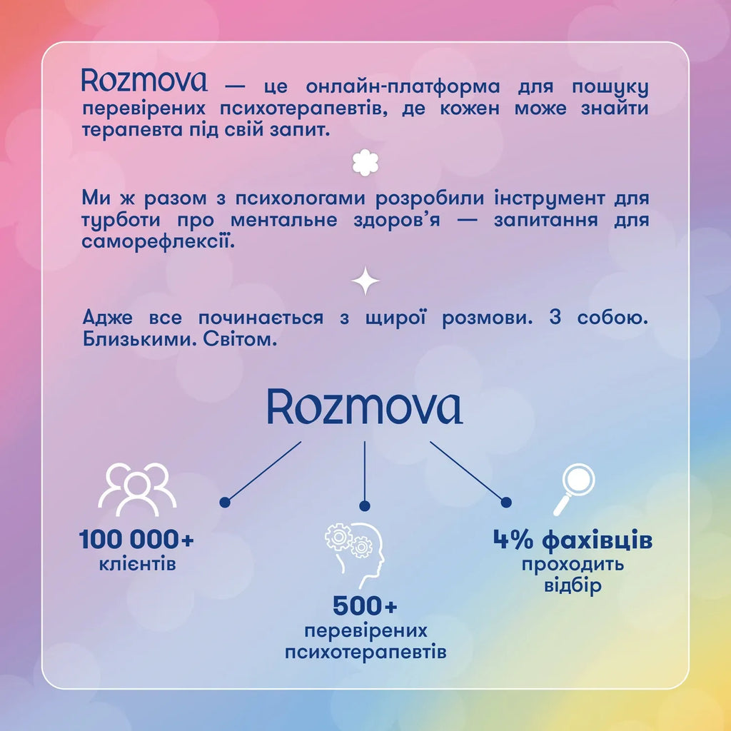 Карти саморефлексії. Розмова з собою