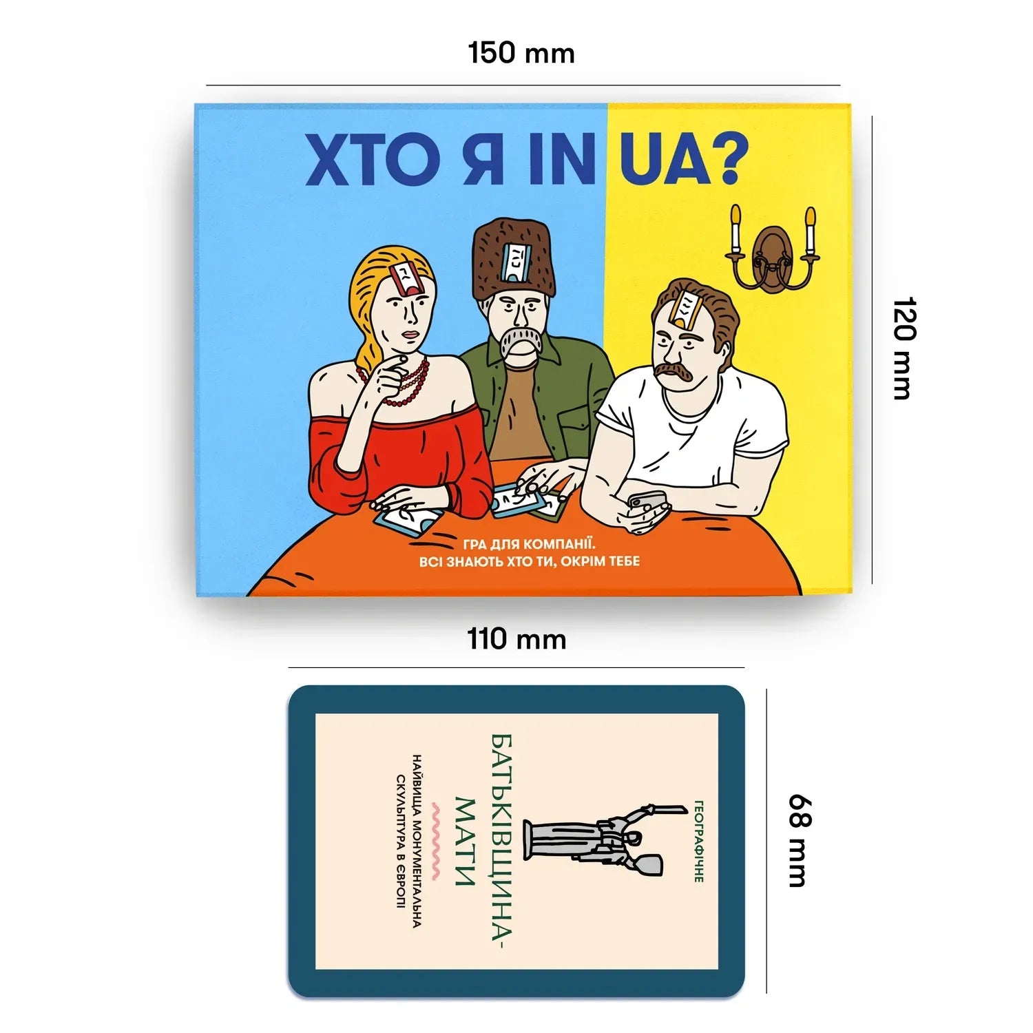 Настільна гра: Хто я in UA?