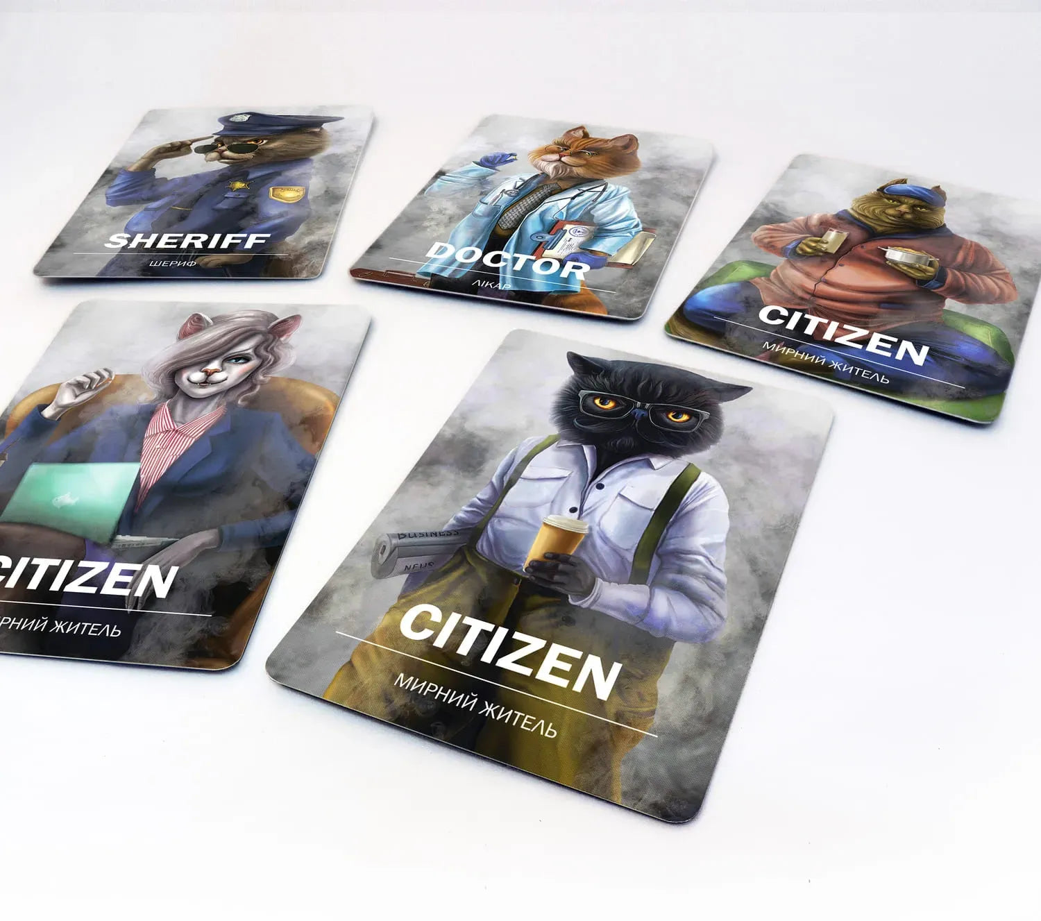 Настільна гра: Котомафія / Котяча мафія