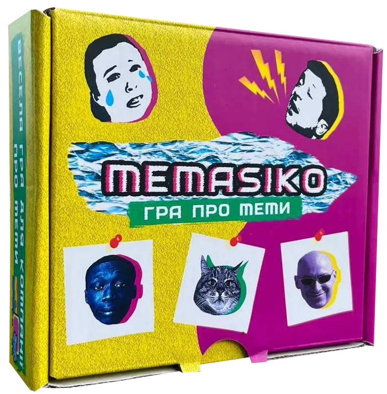 Настільна гра: Мемасіко (Гра про меми)