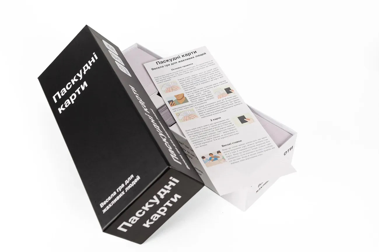 Настільна гра: Паскудні карти (Cards Against Humanity)