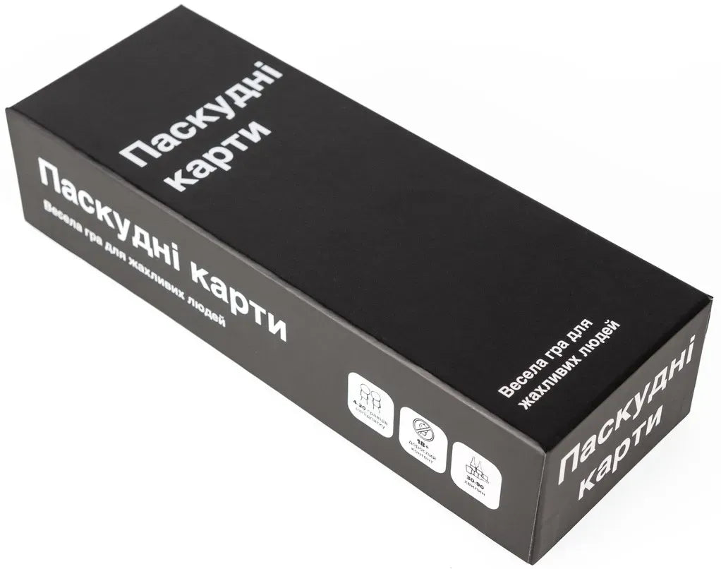 Настільна гра: Паскудні карти (Cards Against Humanity)