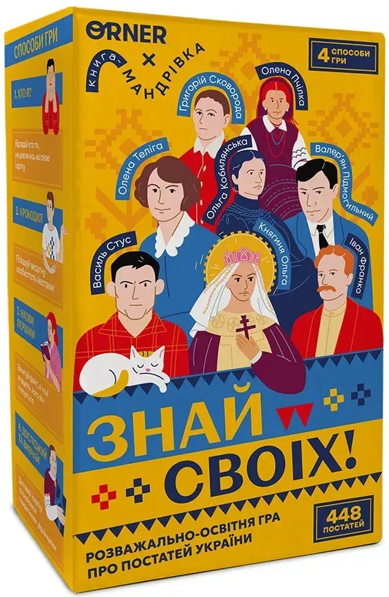 Настільна гра: Знай своїх