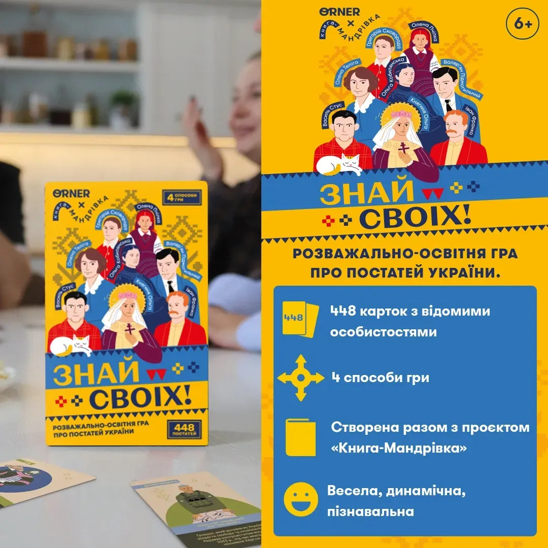 Настільна гра: Знай своїх